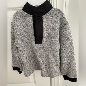 Janie and Jack Black and Gray Boy’s Sweater